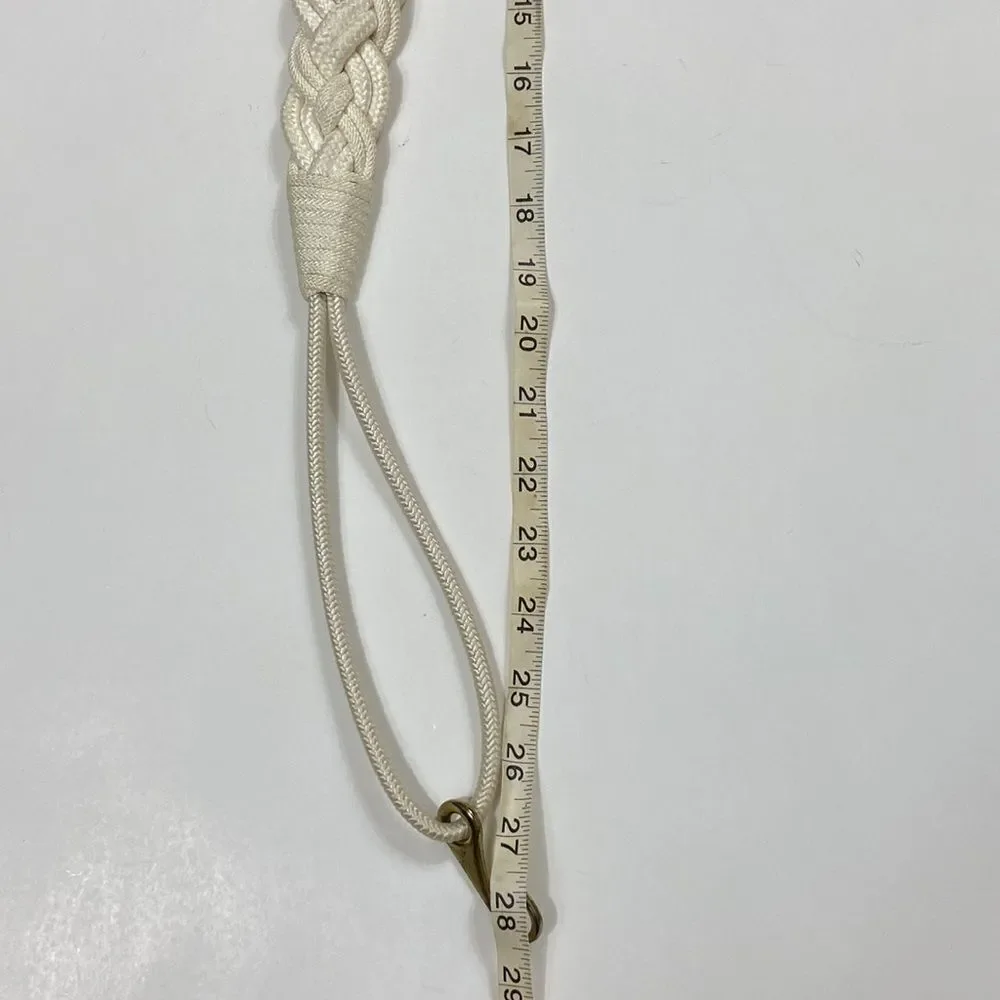 Vintage Handmade Braided Women Belt